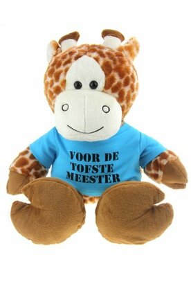 Knuffel voor de tofste meester