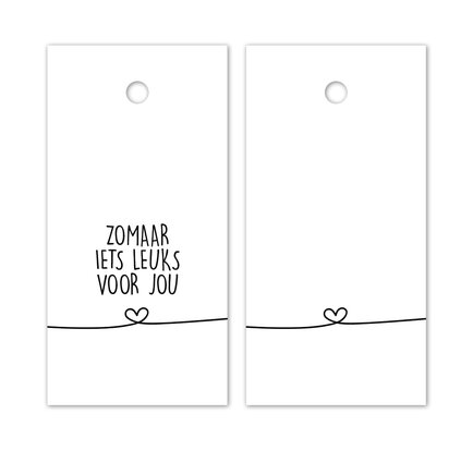 Label zomaar iets leuks voor jou