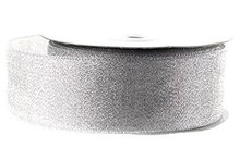 Lint Zilver Metallic 4 cm